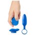 Platanomelón Mobi - Conjunto Vibrador Sem Fio 2 Peças (Azul)