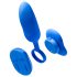 Platanomelón Mobi - Conjunto Vibrador Sem Fio 2 Peças (Azul)