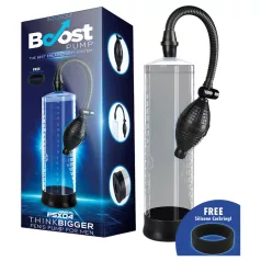   Boost PSX04 - bomba peniana manual com escala de medição (transparente) - 22 cm