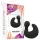 Latetobed - vibrador de dedo com formato de pato (preto)