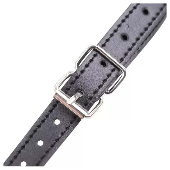 Latetobed - mordaça boca silicone formato boca - preto