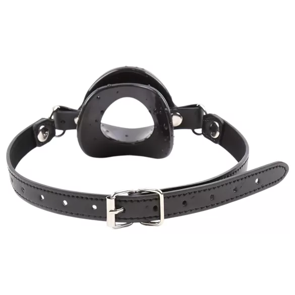 Latetobed - mordaça boca silicone formato boca - preto