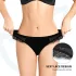 Adalet Flora Normal - calcinha menstrual absorvente - preta - M