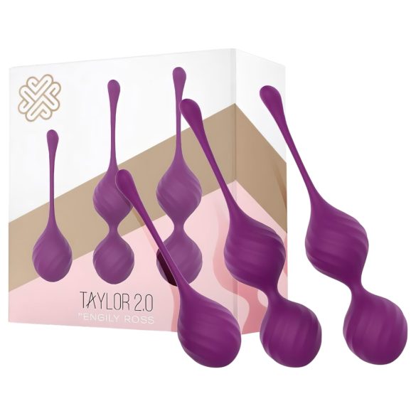 Conjunto de Bolas Gesa 2.0 - Púrpura Sensual (3 peças)