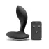 INTOYOU Herrules - plug anal vibratório eletro - silicone preto