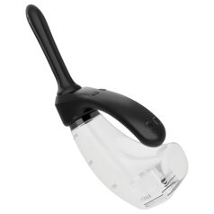   Afterdark - limpador anal vibratório automático (transparente)