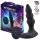 AfterDark - massageador de próstata vibratório - silicone preto