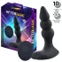 AfterDark - massageador de próstata vibratório - silicone preto