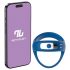 INTOYOU – Anel Peniano e Escrotal Inteligente Vibratório (Azul)
