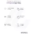 INTOYOU - Anel vibratório para pénis e testículos com controlo por app, para homens (azul)