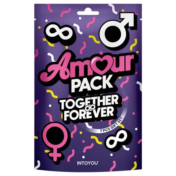 Conjunto Amour Pack - Kit Inicial com Vibrador - 7 Peças