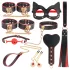 INTOYOU - kit BDSM avançado - 8 peças - preto