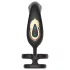 IntoYou Bruce - vibrador de próstata rotativo com controlo remoto e anel duplo (preto)
