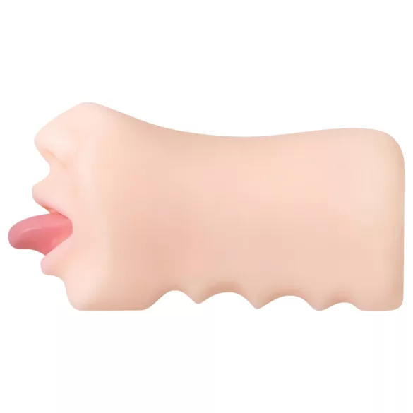 Zero Tolerance - masturbador oral realista - silicone cor natural