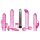 Evolved Intense - Kit Vibrador 8 Peças (Rosa)