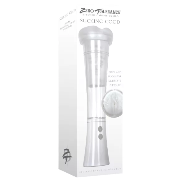 Zero Tolerance - masturbador masculino vibratório sugador recarregável