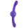 Evolved Our Gyro Vibe - vibrador duplo recarregável e vibrante (roxo)
