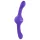 Evolved - vibrador duplo recarregável com vibração e rotação - silicone lilás