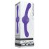 Evolved Our Gyro Vibe - vibrador duplo recarregável e vibrante (roxo)