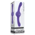 Evolved - vibrador duplo recarregável com vibração e rotação - silicone lilás