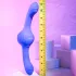 Evolved - vibrador duplo recarregável com vibração e rotação - silicone lilás