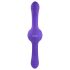 Evolved Our Gyro Vibe - vibrador duplo recarregável e vibrante (roxo)
