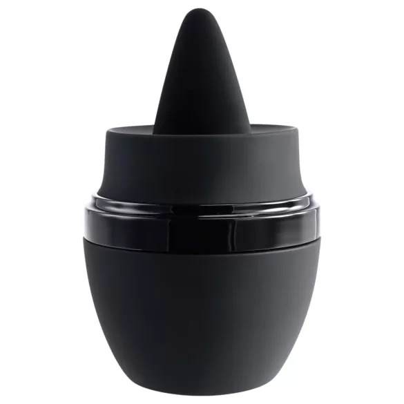 Evolved Tongue Tied - vibrador com língua recarregável (preto)