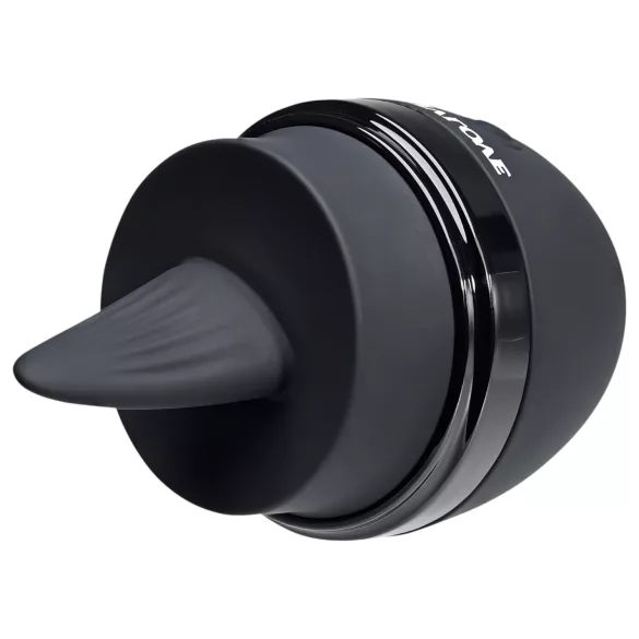 Evolved Tongue Tied - vibrador com língua recarregável (preto)
