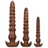 Conjunto Evolved Twisted Love - Dildo Anal (Aparência de Madeira)