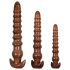 Conjunto Evolved Twisted Love - Dildo Anal (Aparência de Madeira)