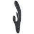 Coelho Rápido - Vibrador c/ alça p/ clitóris recarregável (preto)