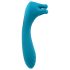 Vibrador Recarregável Evolved Heads or Tails - Dupla Ação (Azul)