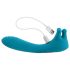 Vibrador Recarregável Evolved Heads or Tails - Dupla Ação (Azul)