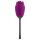 Playboy - Vibrador rosa com língua, à prova d'água e recarregável (roxo)