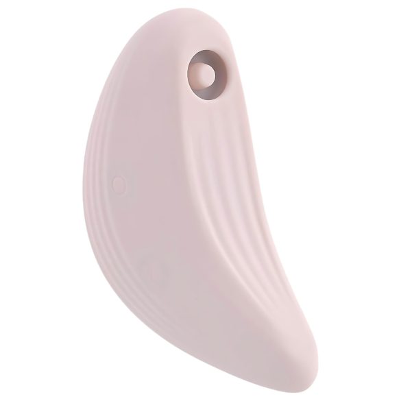 Playboy Palm - Vibrador 2 em 1 recarregável e à prova d'água (rosa)