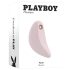 Playboy Palm - Vibrador 2 em 1 recarregável e à prova d'água (rosa)
