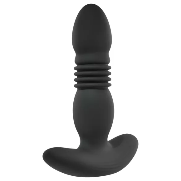 Playboy - vibrador anal pulsante recarregável - silicone preto