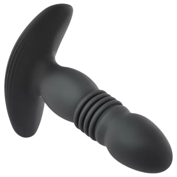 Playboy - vibrador anal pulsante recarregável - silicone preto