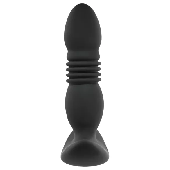 Playboy - vibrador anal pulsante recarregável - silicone preto