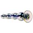 Playboy Jewels - Dildo de Vidro Ondulado (Transparente)
