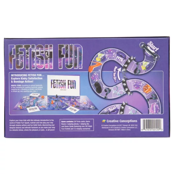 Fetish Fun - jogo erótico de tabuleiro para casais (em inglês)