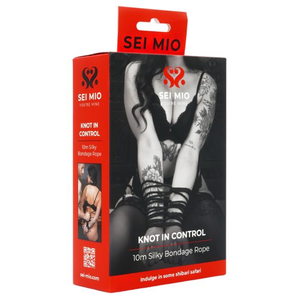 Sei Mio - corda de bondage (preto)