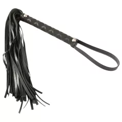 Sei Mio - chicote erótico - couro sintético - preto