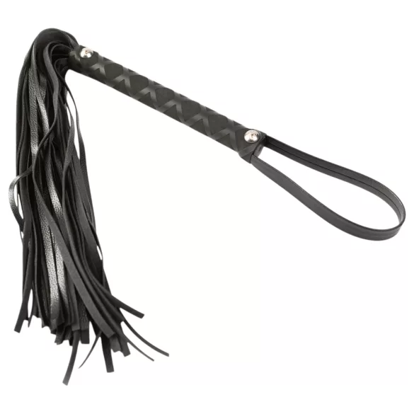 Sei Mio - chicote erótico - couro sintético - preto