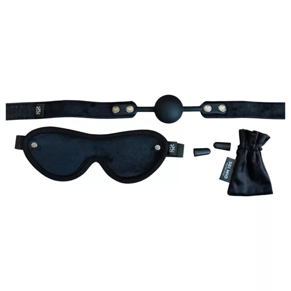 Sei Mio - Kit BDSM avançado - preto