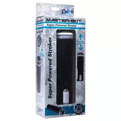   Master-Bot - Masturbador com Movimento Suave e Textura Macia (Preto)