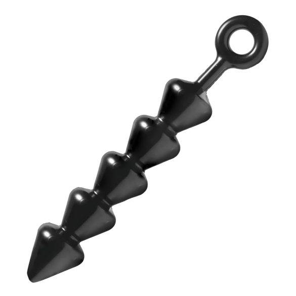 Spades - Dildo Anal de Pérolas Preto