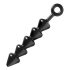 Spades - Dildo Anal de Pérolas Preto