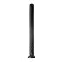 Cobra Espiral Anal 19 - Dildo de Sucção (preto)