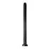 Hosed - Dildo anal com ventosa - Espiral flexível - Preto - 19 cm